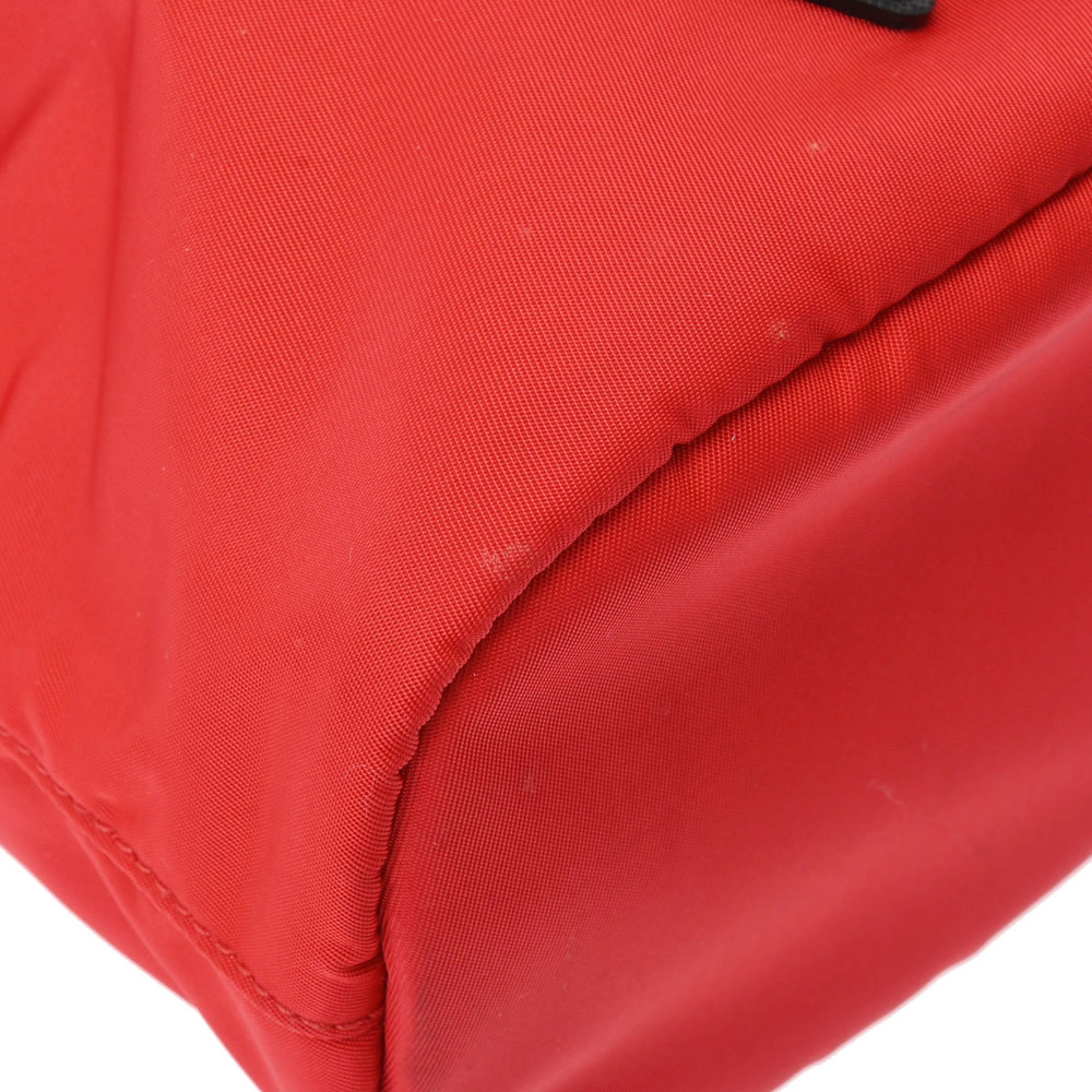 Prada Pouch Nylon Drawstring Red - image 5